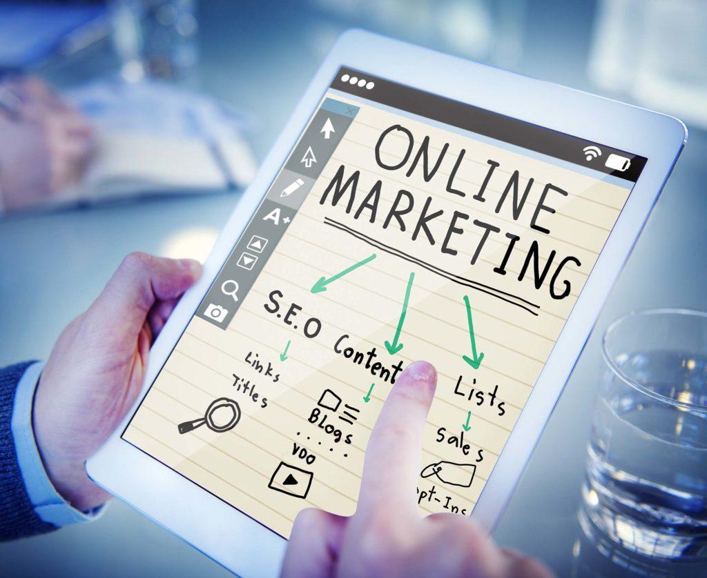 Online Marketing Success Formula - Graph On A Tablet